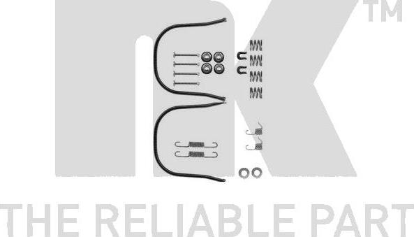 NK 7922633 - Set accesorii, sabot de frana aaoparts.ro