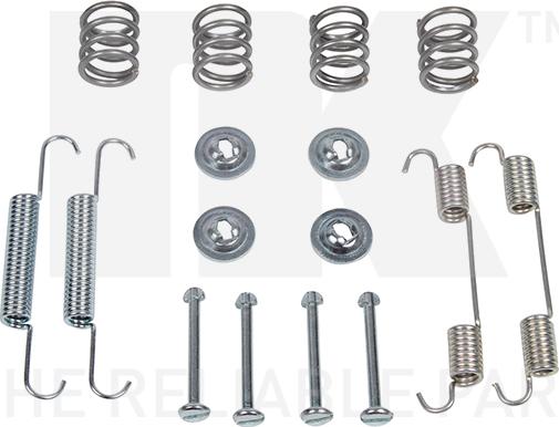 NK 7922897 - Set accesorii, saboti frana parcare aaoparts.ro