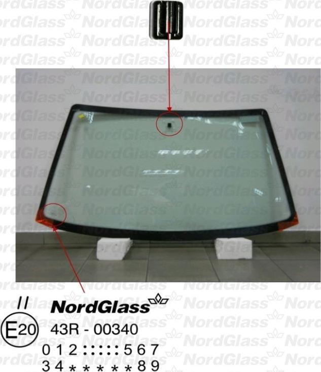 NordGlass 4044875 - Parbriz aaoparts.ro