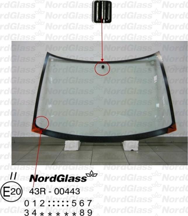 NordGlass 4044878 - Parbriz aaoparts.ro