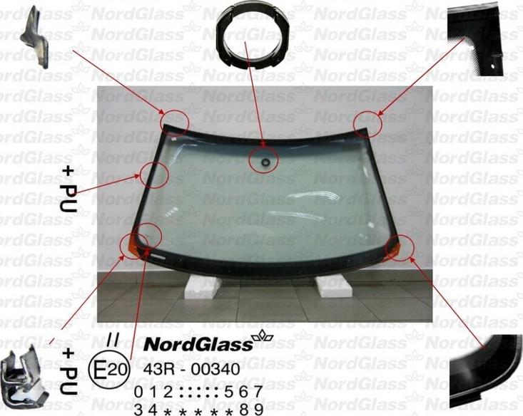 NordGlass 4044397 - Parbriz aaoparts.ro