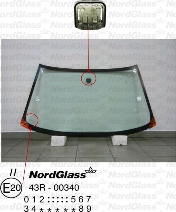 NordGlass 4044379 - Parbriz aaoparts.ro
