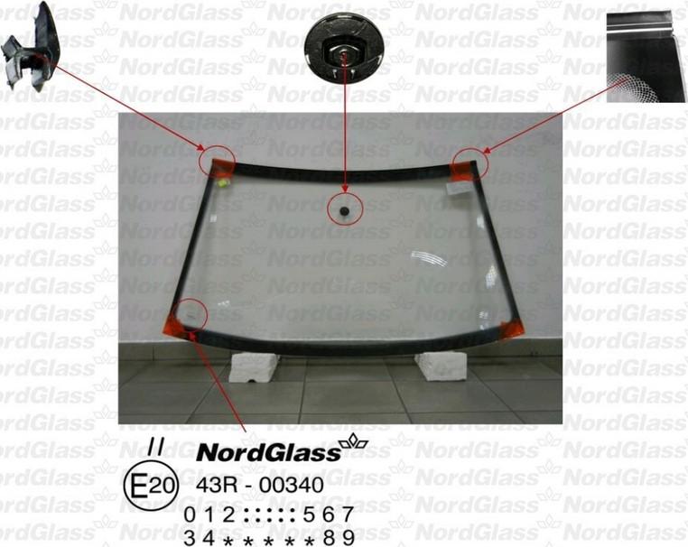 NordGlass 4044262 - Parbriz aaoparts.ro