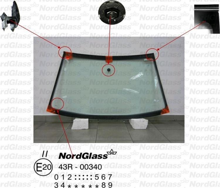 NordGlass 4045424 - Parbriz aaoparts.ro