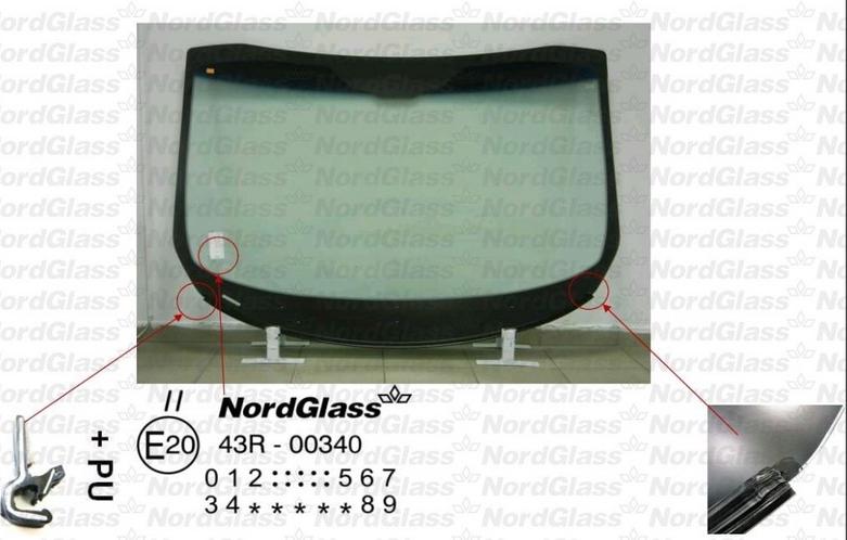 NordGlass 4045550 - Parbriz aaoparts.ro
