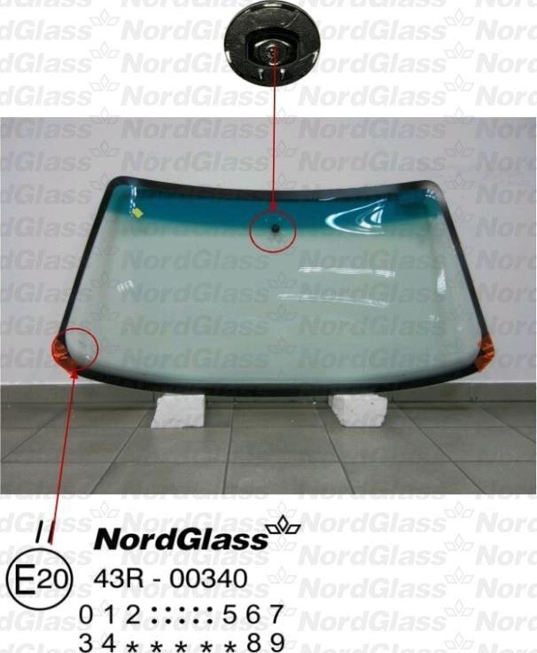 NordGlass 4045007 - Parbriz aaoparts.ro