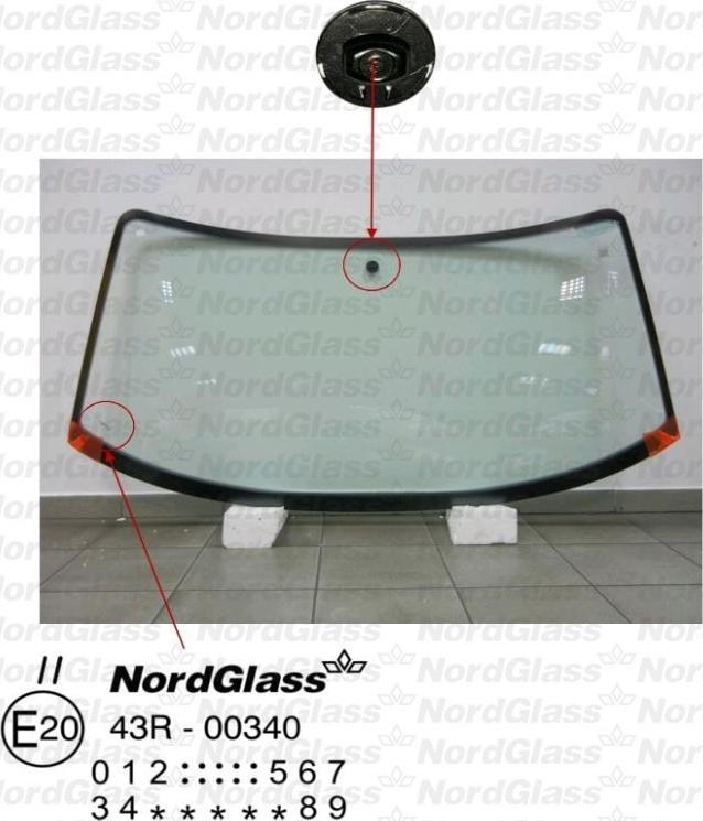 NordGlass 4045134 - Parbriz aaoparts.ro