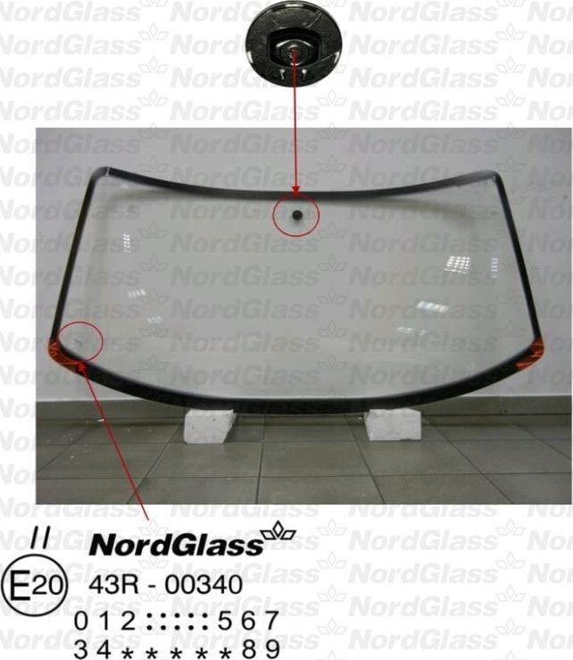 NordGlass 4045133 - Parbriz aaoparts.ro