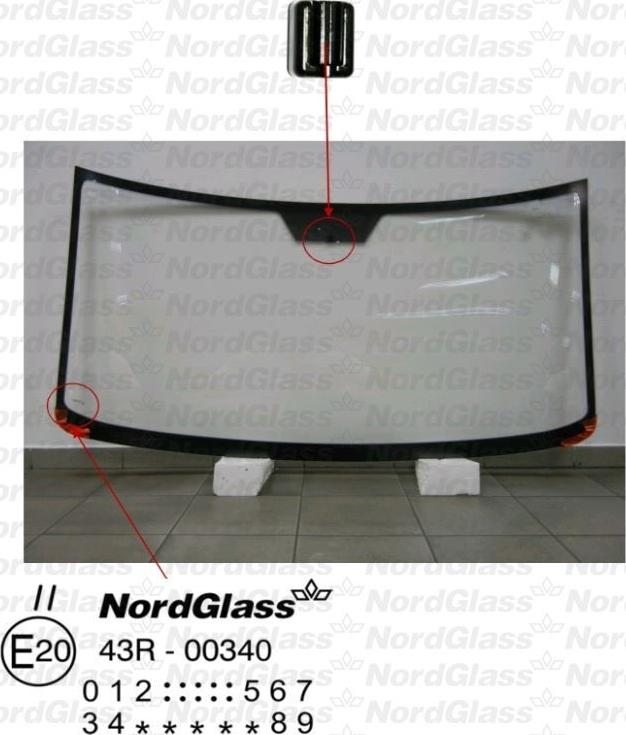 NordGlass 4045839 - Parbriz aaoparts.ro