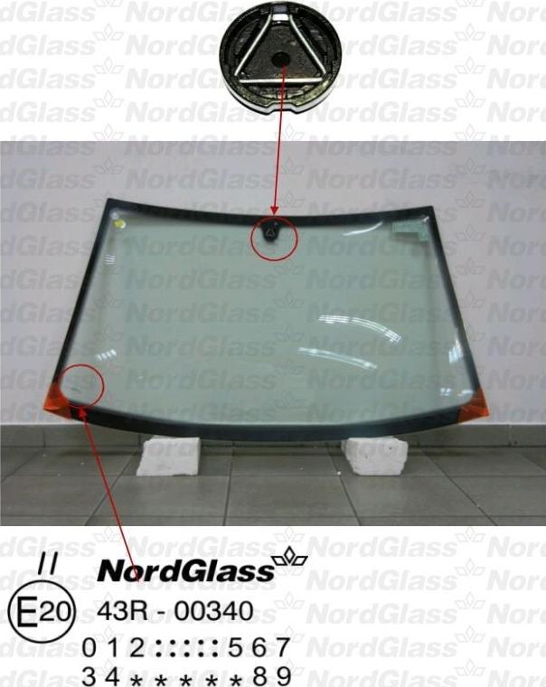NordGlass 4045357 - Parbriz aaoparts.ro