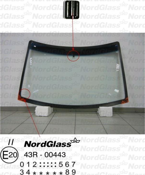 NordGlass 4045312 - Parbriz aaoparts.ro