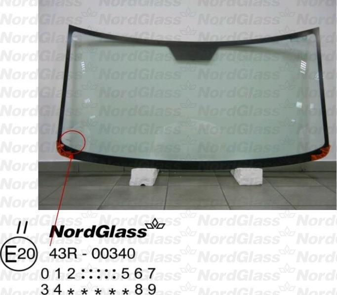 NordGlass 4046134 - Parbriz aaoparts.ro