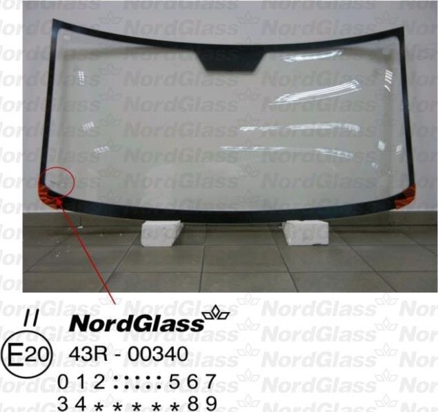 NordGlass 4046132 - Parbriz aaoparts.ro