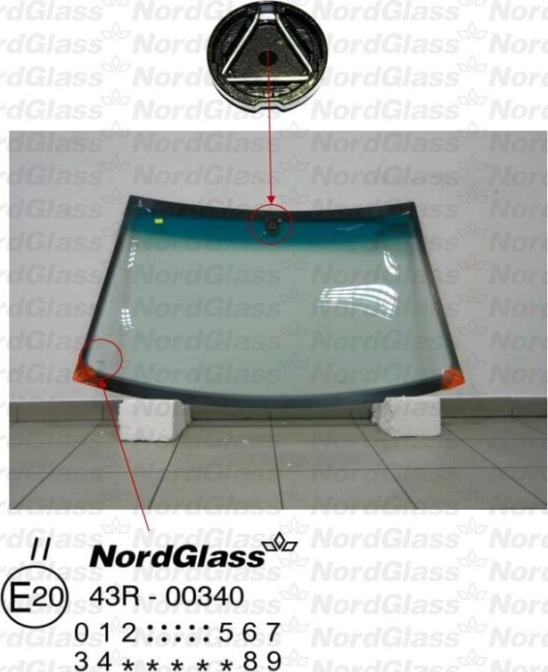 NordGlass 4046045 - Parbriz aaoparts.ro