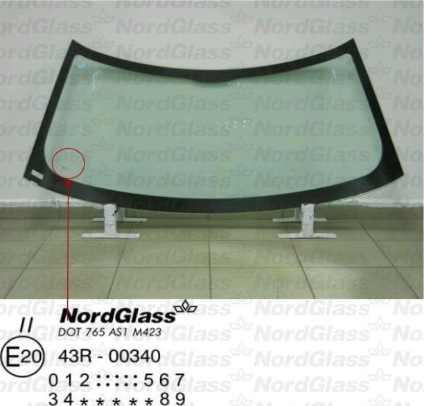 NordGlass 4043942 - Parbriz aaoparts.ro