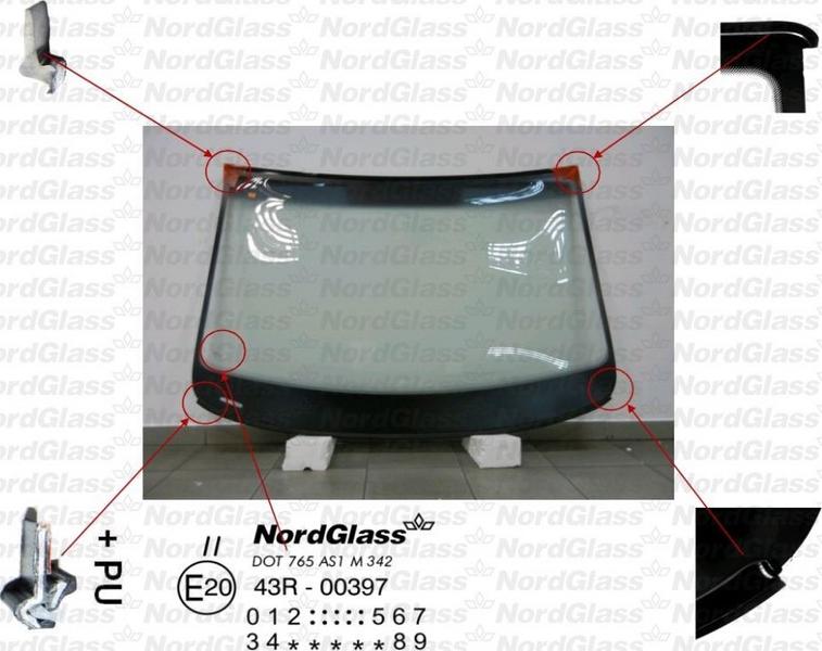 NordGlass 4043542 - Parbriz aaoparts.ro