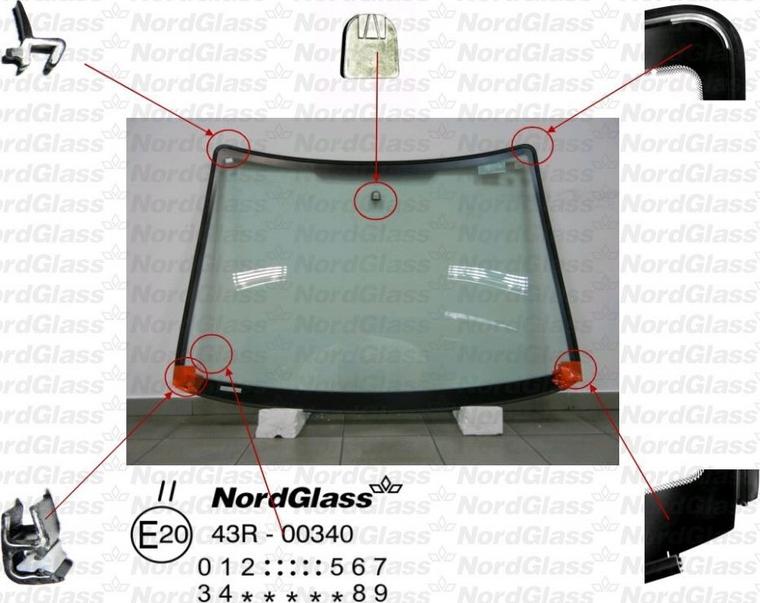 NordGlass 4043588 - Parbriz aaoparts.ro