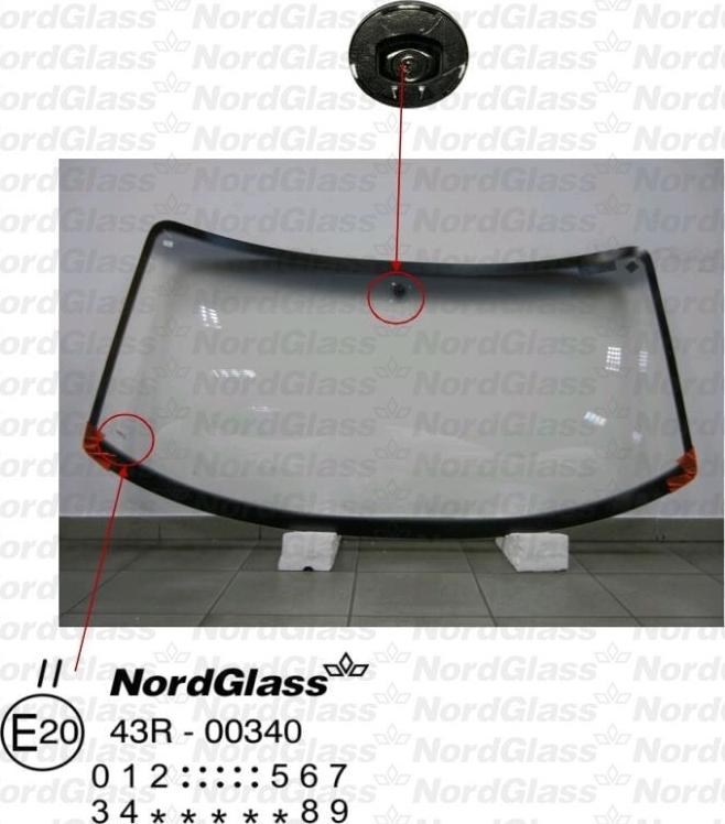 NordGlass 4043168 - Parbriz aaoparts.ro