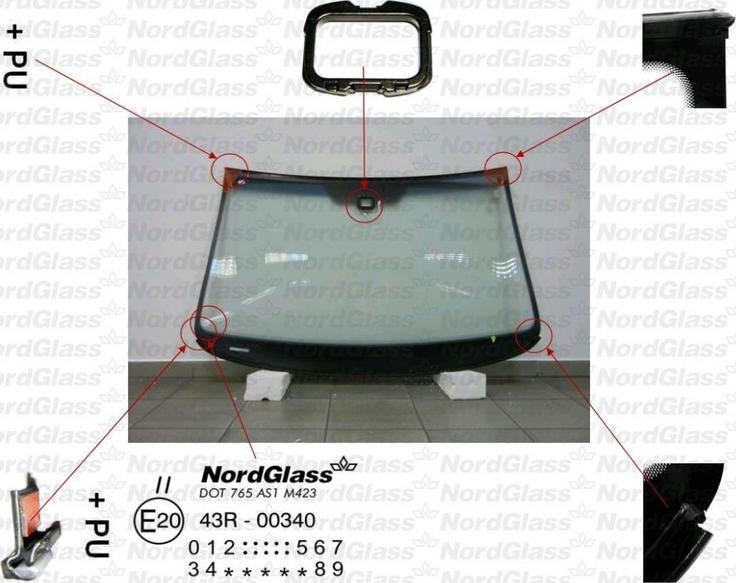 NordGlass 4043897 - Parbriz aaoparts.ro
