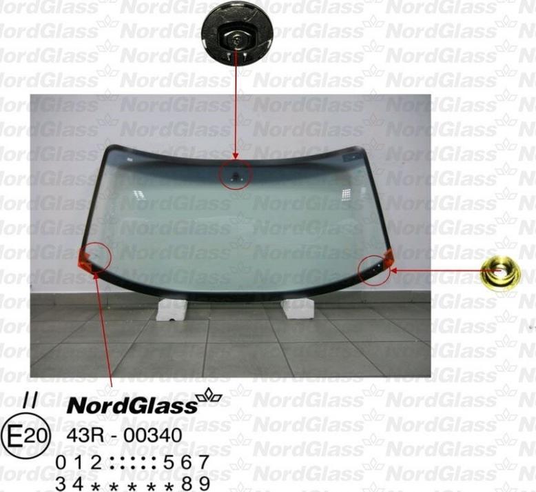 NordGlass 4043847 - Parbriz aaoparts.ro
