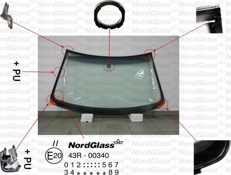 NordGlass 4043389 - Parbriz aaoparts.ro