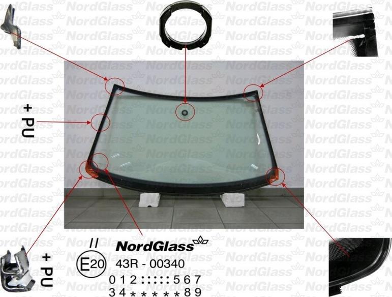 NordGlass 4043388 - Parbriz aaoparts.ro