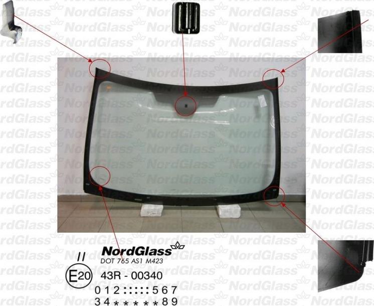 NordGlass 4042692 - Parbriz aaoparts.ro