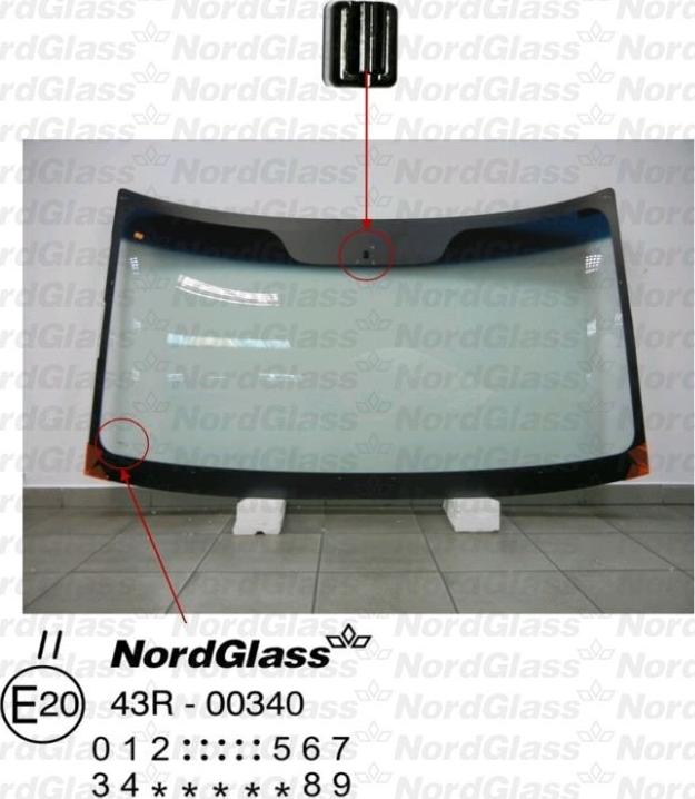NordGlass 4043881 - Parbriz aaoparts.ro