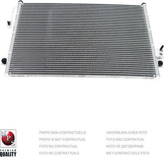 NPS M156I77 - Radiator, racire motor aaoparts.ro