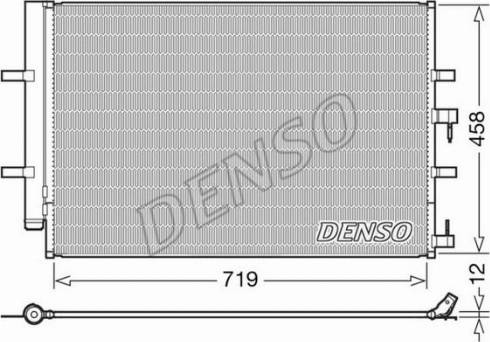 NPS DCN10036 - Condensator, climatizare aaoparts.ro
