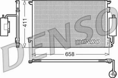 NPS DCN20034 - Condensator, climatizare aaoparts.ro