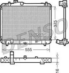 NPS DRM47008 - Radiator, racire motor aaoparts.ro