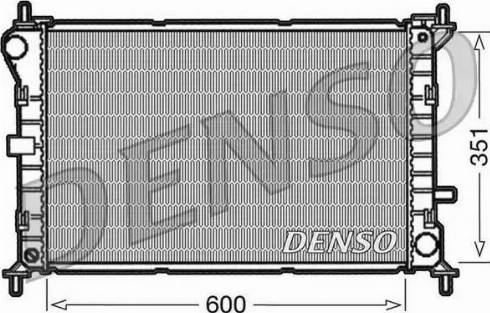 NPS DRM10051 - Radiator, racire motor aaoparts.ro