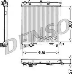 NPS DRM21026 - Radiator, racire motor aaoparts.ro