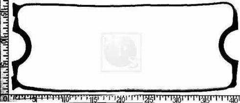 NPS H122A10 - Garnitura, capac supape aaoparts.ro