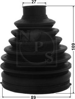 NPS K282A12 - Burduf cauciuc, articulatie planetara aaoparts.ro