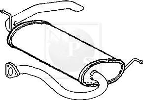 NPS M430I140 - Sistem de esapament aaoparts.ro