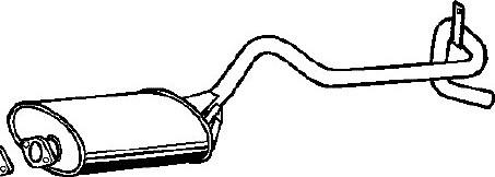 NPS M430I117 - Sistem de esapament aaoparts.ro