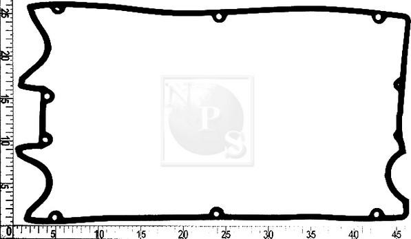 NPS M122I12 - Garnitura, capac supape aaoparts.ro