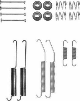 NPS M351I03 - Set accesorii, sabot de frana aaoparts.ro