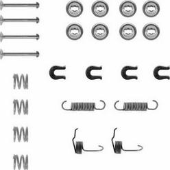 NPS M351I26 - Set accesorii, sabot de frana aaoparts.ro