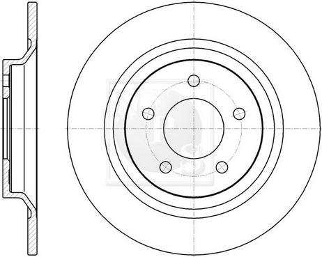 ATE 24.0111-0165.1 - Disc frana aaoparts.ro