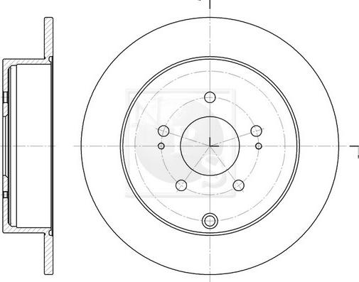 NPS M331I28 - Disc frana aaoparts.ro