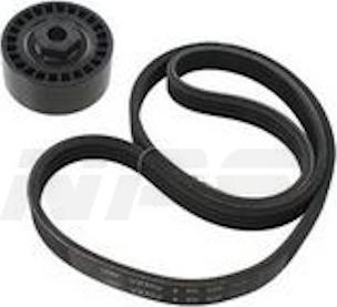 NPS N108N04 - Set curea transmisie cu caneluri aaoparts.ro