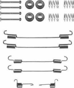 NPS N351N74 - Set accesorii, sabot de frana aaoparts.ro