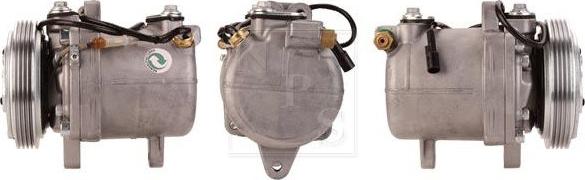 NPS S525I08 - Compresor, climatizare aaoparts.ro