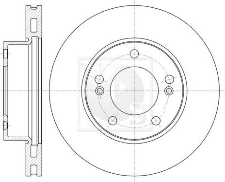 Blue Print ADG043216 - Disc frana aaoparts.ro