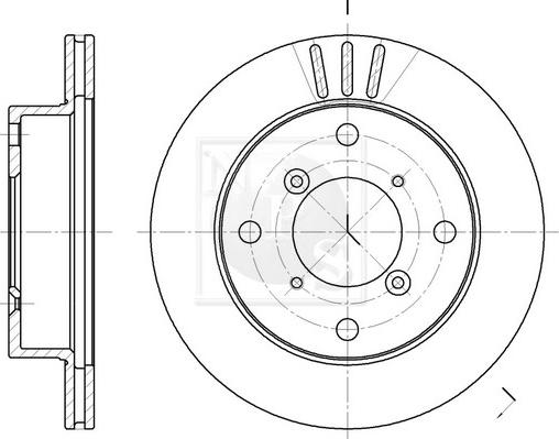 ACKOJA A64-80001 - Disc frana aaoparts.ro