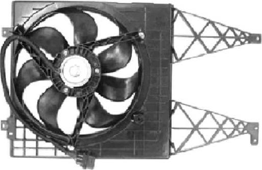 NRF 47056 - Ventilator, radiator aaoparts.ro