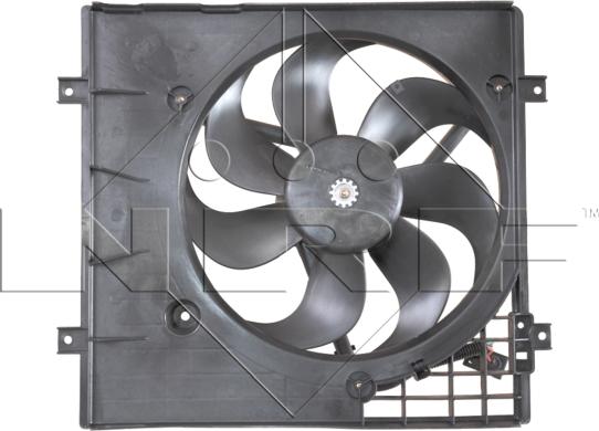 NRF 47058 - Ventilator, radiator aaoparts.ro
